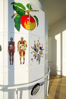 Mural at UVM Department of Nutrition and Food Sciences