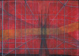 72" w x 51" h / dry pigment, graphite, colored pencil, charcoal, lumber crayon / NFS