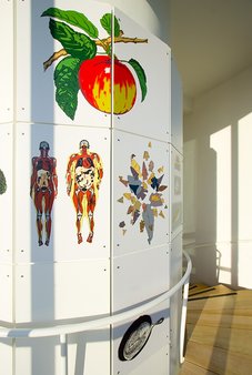 Mural at UVM Department of Nutrition and Food Sciences