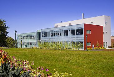 Architectural mural at University of Vermont