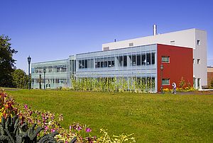 Architectural mural at University of Vermont